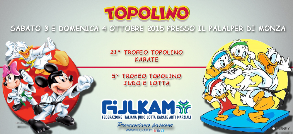 Il Trofeo Topolino 2015 